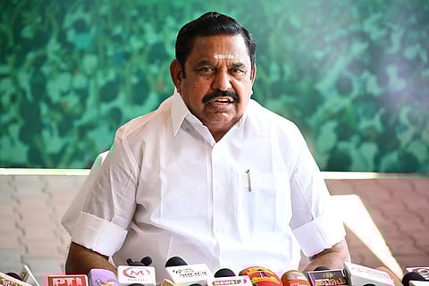 சரபங்கா நீரேற்று திட்டத்தை 3 ஆண்டுகளாக முடிக்கவில்லை: அதிமுக பொதுச் செயலாளர் இபிஎஸ் கண்டனம்