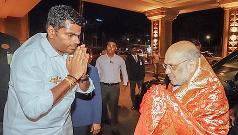 பாஜக மாநில தலைவர் அண்ணாமலை டெல்லி பயணம்