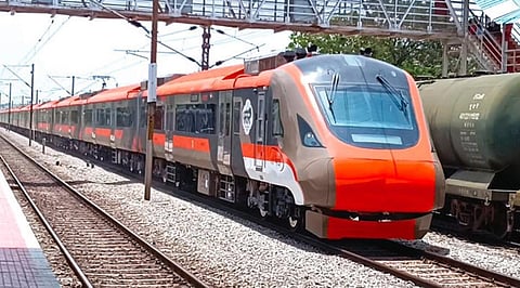 110 கி.மீ. வேகம்: வந்தே மெட்ரோ ரயில் சோதனை ஓட்டம் வெற்றி @ சென்னை - ராணிப்பேட்டை