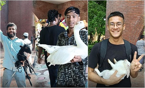 வங்கதேச பிரதமர் மாளிகையை சூறையாடிய போராட்டக்காரர்கள் - நடந்தது என்ன?