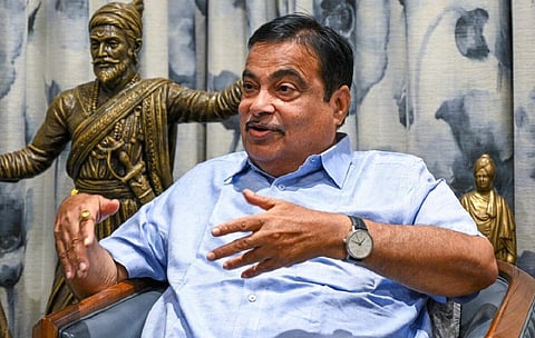 மத்திய அமைச்சர் நிதின் கட்கரி.