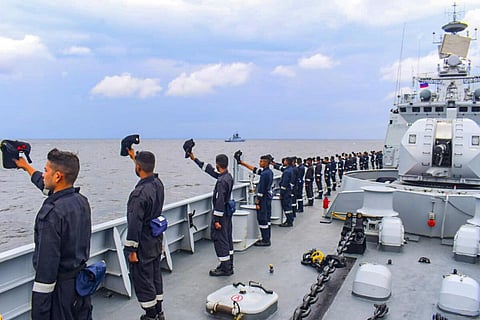 இந்திய கடற்படையின் பிரதிநிதித்துவப் படம்