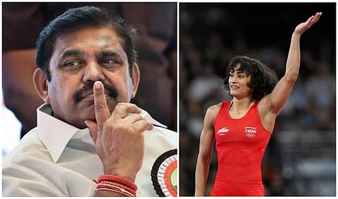 “வினேஷ் போகத்தின் தீரம் வியப்புக்குரியது” - எடப்பாடி பழனிசாமி புகழாரம்