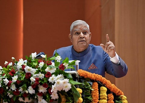 “தேசவிரோத சக்திகள் உள்ளிருந்தும், வெளியில் இருந்தும் செயல்படுகின்றன” - குடியரசுத் துணைத் தலைவர்