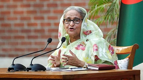 அமெரிக்காவின் சதியால் ஆட்சியை இழந்தேன்: ஷேக் ஹசீனா குற்றச்சாட்டு