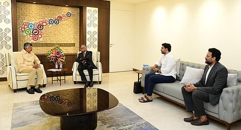 ஆந்திர அரசின் பொருளாதார வளர்ச்சிக் குழு இணை தலைவராக டாடா சன்ஸ் தலைவர் சந்திரசேகரன் நியமனம்