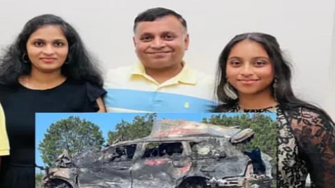 மனைவி, மகளுடன் அர்விந்த்.