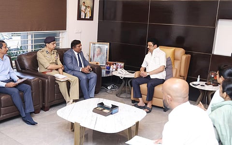 கிருஷ்ணகிரி சம்பவம் தொடர்பாக முதல்வர் ஸ்டாலின் ஆலோசனை.