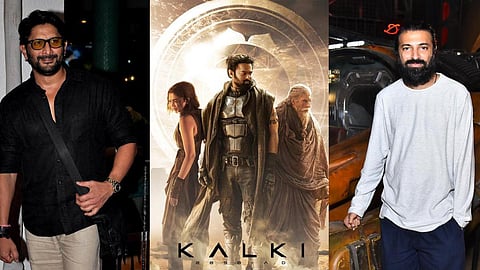 நடிகர் அர்ஷத் வார்ஸி (இடது), இயக்குநர் நாக் அஸ்வின் (வலது)