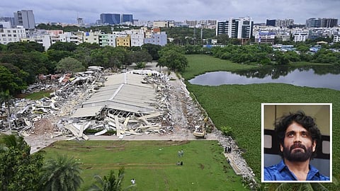 நடிகர் நாகார்ஜுனாவுக்கு சொந்தமான கட்டிடங்களை இடிக்க உயர் நீதிமன்றம் இடைக்கால தடை