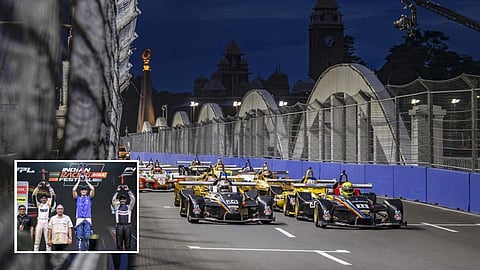 நேப்பியர் பாலத்தில் சீறிப் பாயும் கார்கள் | உள்படம்: வெற்றியாளர்கள்