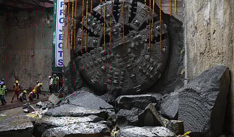 2-வது மெட்ரோ ரயில் பணி: சேத்துப்பட்டு - ஸ்டெர்லிங் சாலை 468 மீ. சுரங்கப்பணி நிறைவு