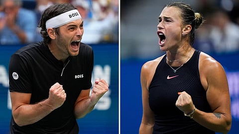 அமெரிக்க ஓபன் டென்னிஸ் தொடர் அரை இறுதியில் சபலெங்கா, டெய்லர் பிரிட்ஸ்