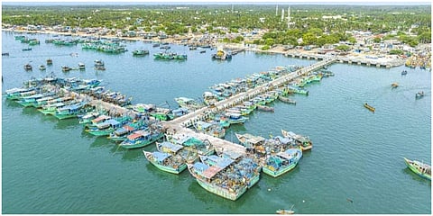 ராமேசுவரம் மீன்பிடி இறங்குதளம்