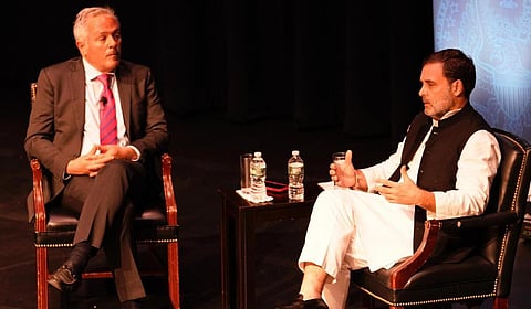 இந்தியாவில் இடஒதுக்கீடு ரத்து பற்றி யோசிக்கும் காலம் எது? - அமெரிக்காவில் ராகுல் காந்தி பேச்சு