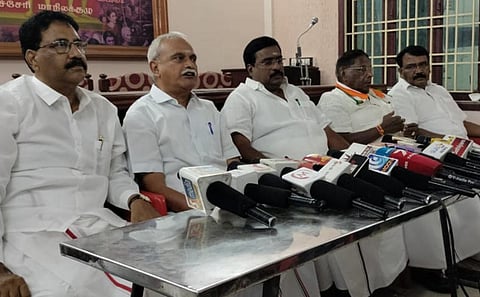 மின்கட்டண உயர்வை திரும்பப் பெற வலியுறுத்தி புதுச்சேரியில் 18-ம் தேதி முழு அடைப்பு: இண்டியா கூட்டணி அறிவிப்பு