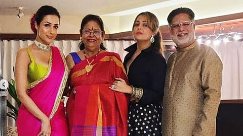 நடிகை மலைகா அரோரா குடும்பம்