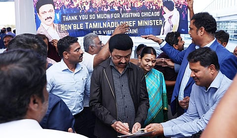 ஓசூரில் ரூ.100 கோடி முதலீட்டில் மின்னணு, டெலிமேடிக்ஸ் நிறுவனம்: சிகாகோவில் முதல்வர் ஸ்டாலின் முன்னிலையில் ஒப்பந்தம்