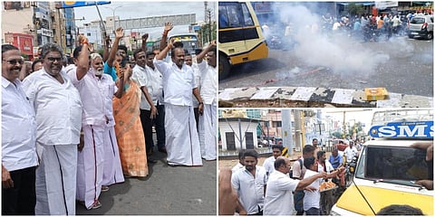 செந்தில் பாலாஜிக்கு ஜாமீன் வழங்கப்பட்டதைத் தொடர்ந்து கரூர் பேருந்து நிலைய ரவுண்டானா பகுதியில் திமுகவினர் பட்டாசுகள் வெடித்து, இனிப்புகள் வழங்கி கொண்டாட்டத்தில் ஈடுபட்டனர். 