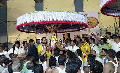 சென்னையில் திருப்பதி திருக்குடை ஊர்வலம்: பக்தர்களின் ஆரவாரத்துடன் கோலாகலம்