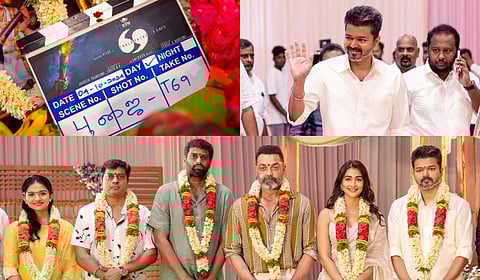 ஹெச்.வினோத் - விஜய் இணையும் ‘விஜய் 69’ படப்பிடிப்பு தொடக்கம் 