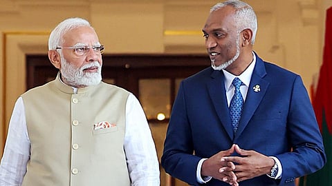 பிரதமர் மோடி, மாலத்தீவு அதிபர் முகமது முய்சு