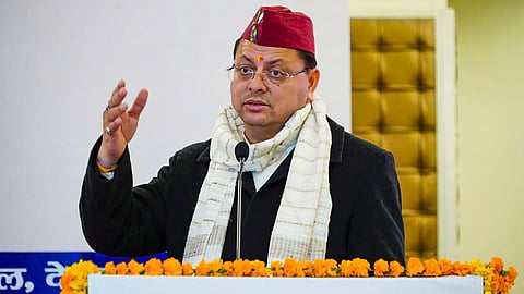 உத்தராகண்ட் முதல்வர் புஷ்கர் சிங் தாமி