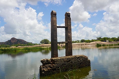 மதுரையில் 1784-ஆம் ஆண்டின் மடைத்தூண் கல்வெட்டு கண்டுபிடிப்பு