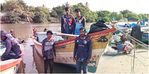 இலங்கையைச் சேர்ந்தவர்களால் பாதிப்புக்கப்பட்ட செருதூர்  மீனவர்கள்