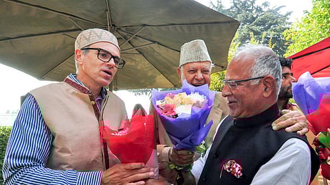 ஜம்மு காஷ்மீர் | உமர் அப்துல்லா முதல்வராக அதிகாரபூர்வ ஆதரவை வழங்கியது காங்கிரஸ்