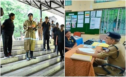 மழை மீட்பு பணி: காவல் சிறப்பு கட்டுப்பாட்டறையில் டிஜிபி சங்கர் ஜிவால் நேரில் ஆய்வு