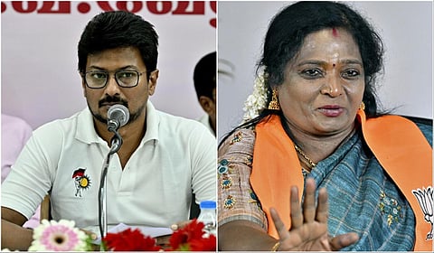 “அரசியலும் ஆன்மிகமும் தமிழகத்தில் என்றைக்கும் கலக்காது” - தமிழிசைக்கு உதயநிதி பதில்