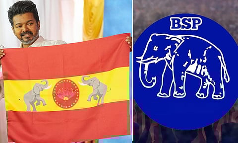 ‘யானை சின்னத்தை 5 நாளில் எடுக்காவிட்டால்...’ - தவெக தலைவர் விஜய்க்கு பகுஜன் சமாஜ் கட்சி நோட்டீஸ்