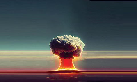 அணு ஆயுதப் போரின் கதிரியக்க மூடுபனி