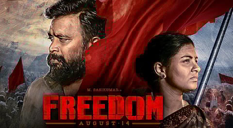 சசிகுமார் நடித்த ஃப்ரீடம் படத்தின் கிளிம்ப்ஸ் வீடியோ வெளியீடு