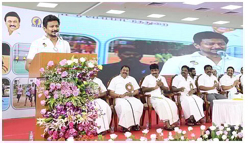 விளையாட்டு வீரர்களுக்கான 3% இட ஒதுக்கீட்டின் அடிப்படையில் 100 பேருக்கு அரசுப்பணி: உதயநிதி ஸ்டாலின்