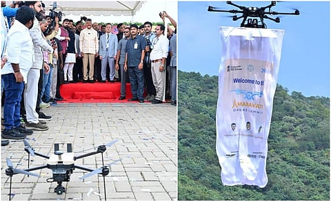 “வருங்காலங்களில் ட்ரோன் தொழில்நுட்பம் முக்கியத்துவம் பெறும்” - சந்திரபாபு நாயுடு நம்பிக்கை