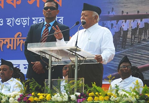 ஆர்எஸ்எஸ் தேசியத் தலைவர் மோகன் பாகவத் (கோப்புப் படம்)