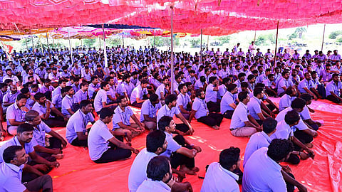 சாம்சங் ஊழியர்கள் போராட்டம் (கோப்புப் படம்)