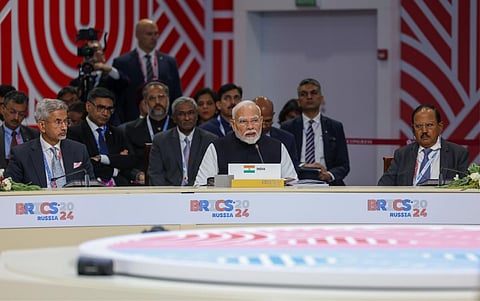 பிரிக்ஸ் மாநாட்டில் பிரதமர் மோடி.