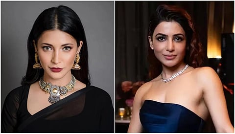 ‘சென்னை ஸ்டோரி’ படத்திலிருந்து சமந்தாவை தொடர்ந்து ஸ்ருதிஹாசனும் விலகல்!