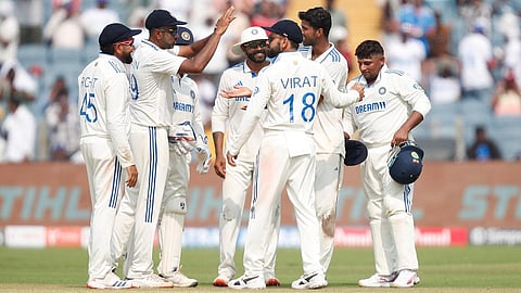 அஸ்வின் அபாரம்; வாஷிங்டன் சுந்தர் அற்புதம் @ IND vs NZ புனே டெஸ்ட்