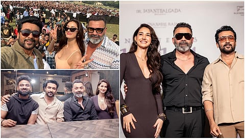 அசத்தல் திஷா பதானி, ஹேன்சம் சூர்யா, பாபி தியோல்... இது ‘கங்குவா’ க்ளிக்ஸ்!