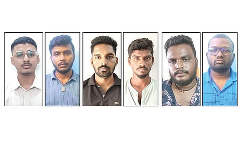 கிரிப்டோ கரன்சி மோசடி புகாரில் கைது செய்யப்பட்டவர்கள்.