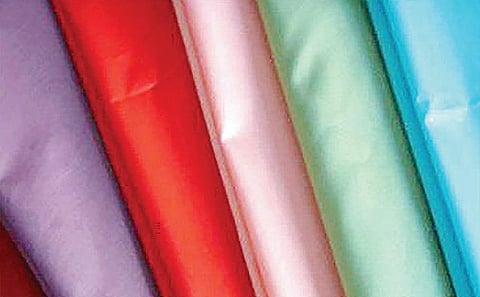 பாலியஸ்டர் துணி ரகங்கள்.