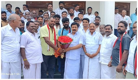 “வளர்ச்சியே இல்லாத விழுப்புரம் மாவட்டத்தில் துணை முதல்வரின் ஆய்வு ஏன்?” - சி.வி.சண்முகம்