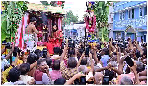 கந்த சஷ்டி திருவிழா: கழுகுமலை கோயிலில் நடந்த தாரகாசூரன் சம்ஹாரம்!