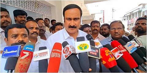 சோளிங்கரில் அன்புமணி ராமதாஸ்