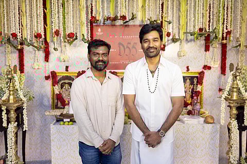 தனுஷின் 55-வது படத்தை இயக்கும் ‘அமரன்’ இயக்குநர் - பூஜையுடன் பணிகள் தொடக்கம்! 