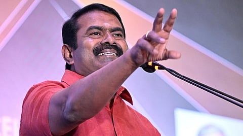 சீமான் பிறந்தநாள் கொண்டாட்டம்: அண்ணாமலை, விஜய் வாழ்த்து